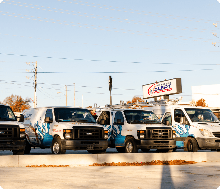 Alert Plumbing Heat & Air Services Fleet